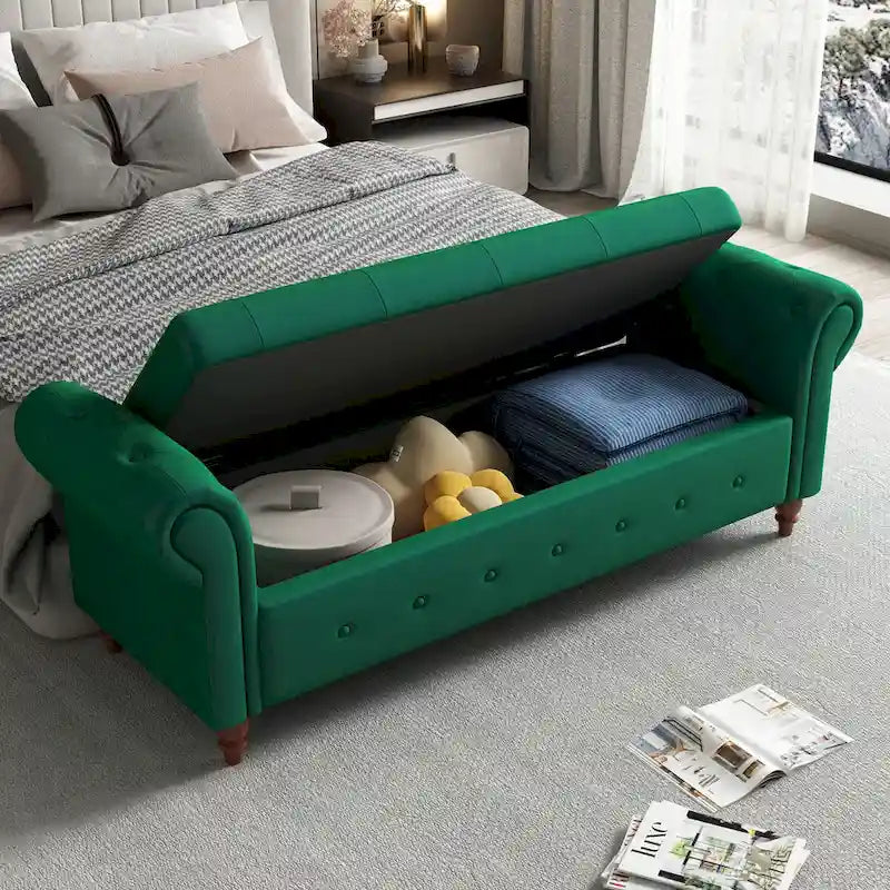 Bench Ottoman with Storage