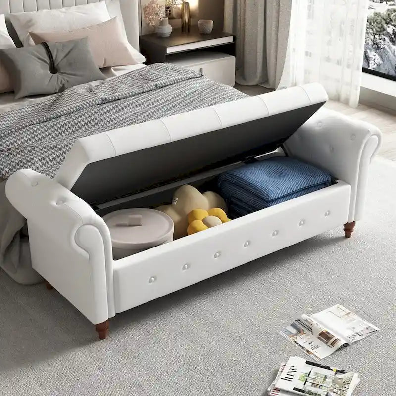 Bench Ottoman with Storage