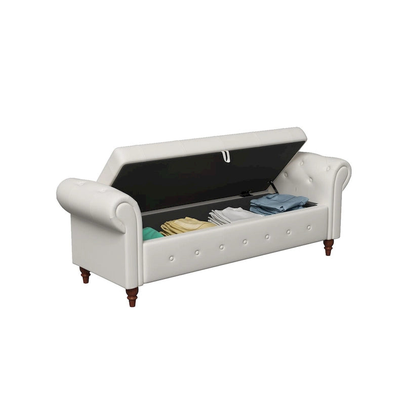 Bench Ottoman with Storage