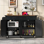 Rolling Kitchen Cart on Wheels