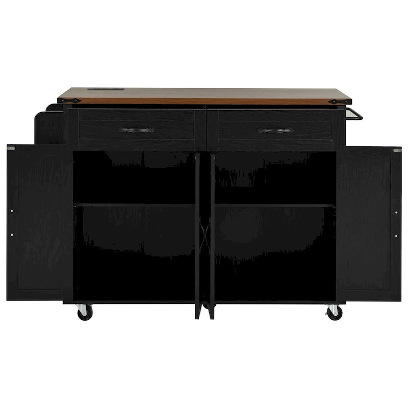 Rolling Kitchen Cart on Wheels