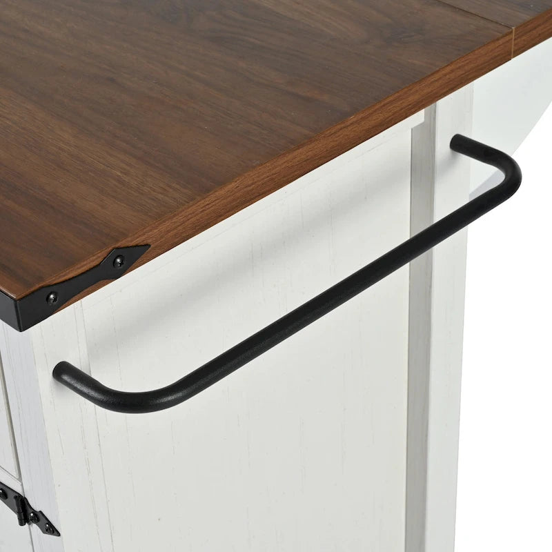 Rolling Kitchen Cart on Wheels