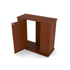 Supporto per acquario Aquatic Fundamentals 29/37 galloni, Serene Cherry, con contenitore