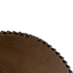 Nesting Coffee Table Set with Vertical Textured Embossed Design (Set of 2)