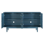 Modern 4-door Sideboard with Convex Pattern Doors