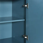 Modern 4-door Sideboard with Convex Pattern Doors