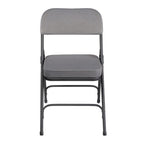 Hampden Furnishings Bernadine Collection Deluxe Fabric Padded Folding Chair, Pack of 2