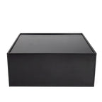 Multifunctional 4-Tier White Book Shelf & Coffee Table, Creative Furniture Floor Bookshelf, Minimalist Organizer Storage Shelves