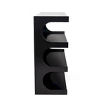 Multifunctional 4-Tier White Book Shelf & Coffee Table, Creative Furniture Floor Bookshelf, Minimalist Organizer Storage Shelves