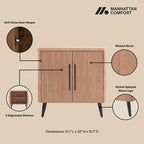 Manhattan Comfort Mid Century- Modern Jodie Accent Cabinet