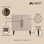 Manhattan Comfort Mid Century- Modern Jodie Accent Cabinet