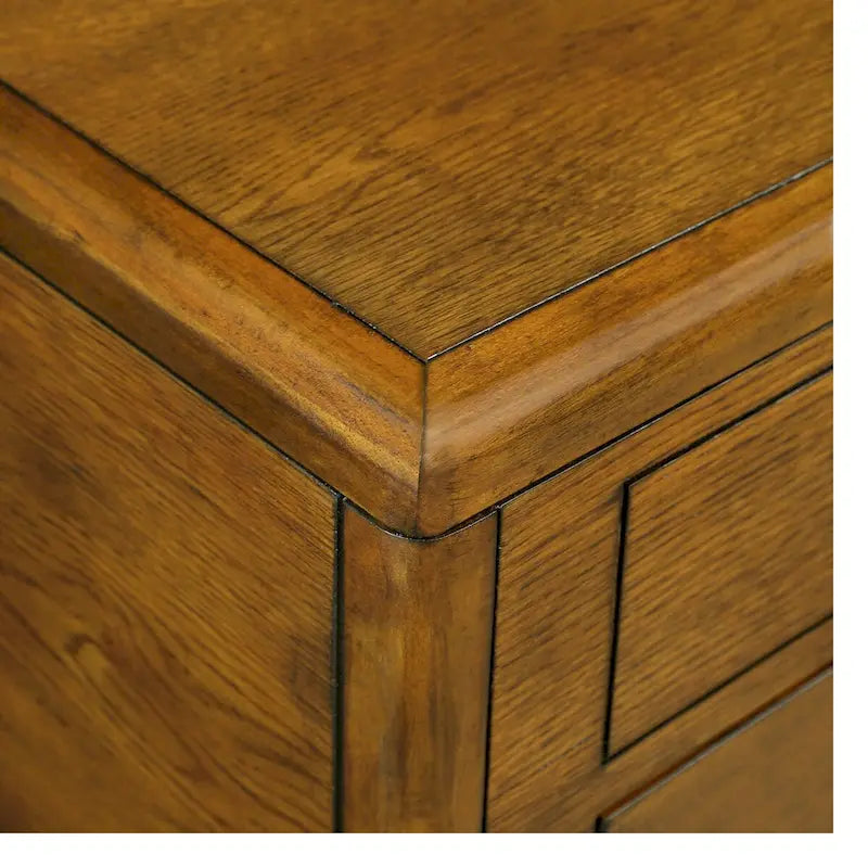 40 Solid Wood Rectangle Coffee Table with 4 Drawers
