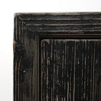 Armadietto a due ante nero anticato 39x18x35A
