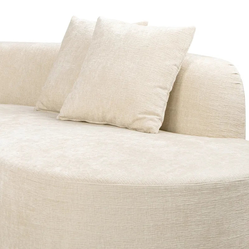 Mallory 134.5 Sofa-in-a-Box RAF Curved Sectional Sofa