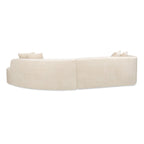 Mallory 134.5 Sofa-in-a-Box RAF Curved Sectional Sofa
