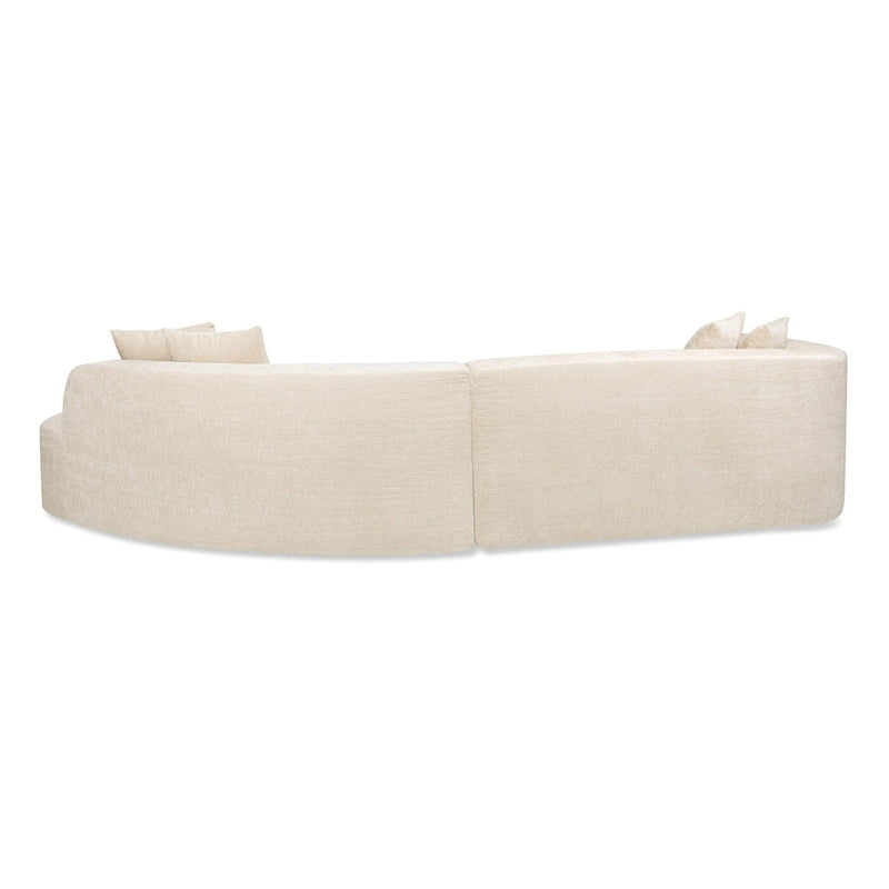 Mallory 134.5 Sofa-in-a-Box RAF Curved Sectional Sofa