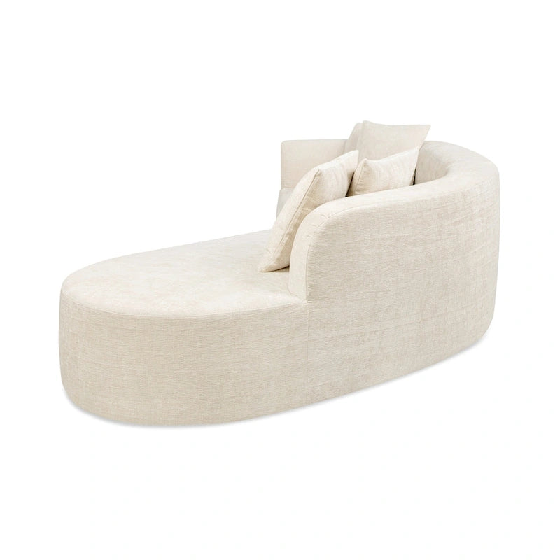 Mallory 134.5 Sofa-in-a-Box RAF Curved Sectional Sofa
