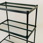 Design Ideas MeshWorks 3 Tier Full-Size Metal Storage Shelving Unit Rack, White - 12