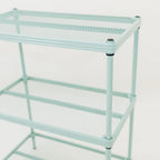 Design Ideas MeshWorks 3 Tier Full-Size Metal Storage Shelving Unit Rack, White - 12