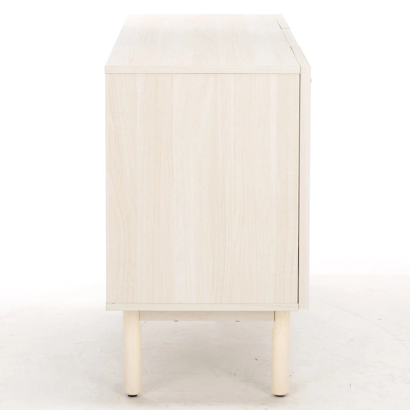 SAFAVIEH Home Aino 3 Door Sideboard/Media Stand - 54Wx19Dx30H